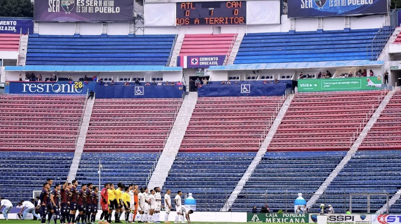 REPROGRAMAN PARTIDO DE ATLANTE POR CLAUSURA DEL ESTADIO CIUDAD DE LOS DEPORTES